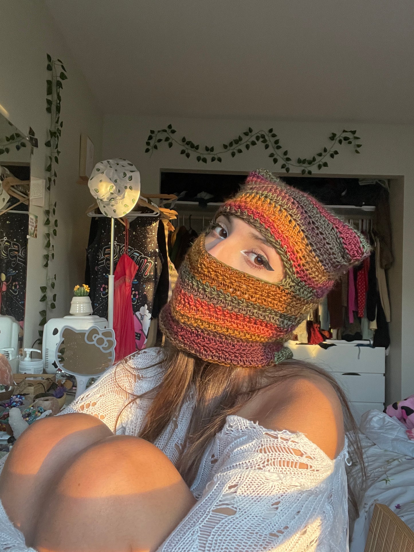 Earth Gaia Kitty Ear Balaclava