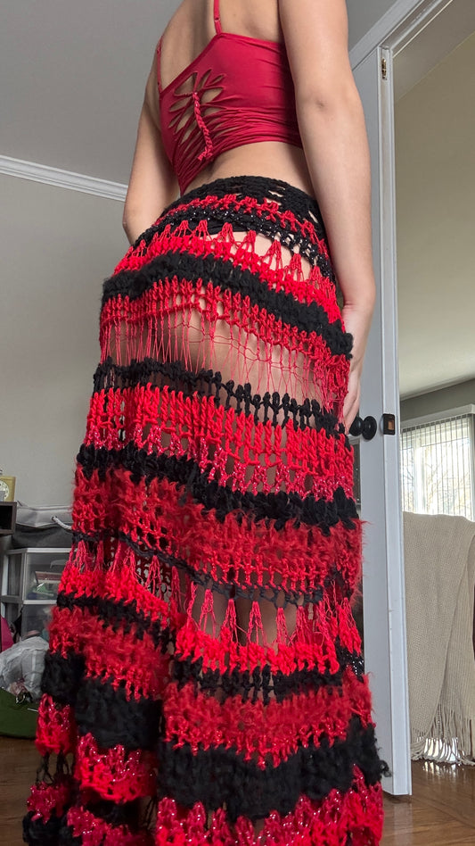 Crochet Maxi Skirt