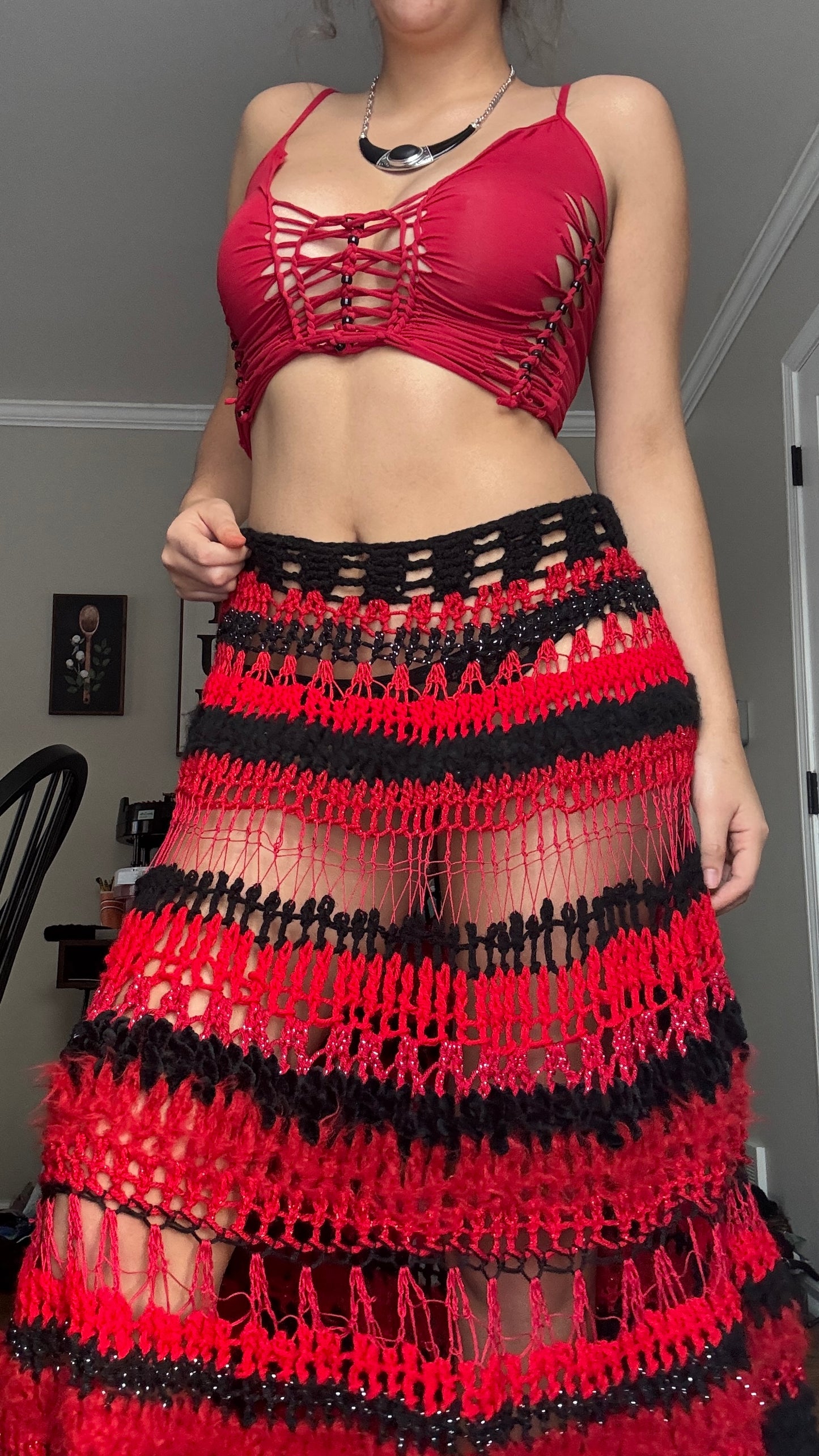 Crochet Maxi Skirt