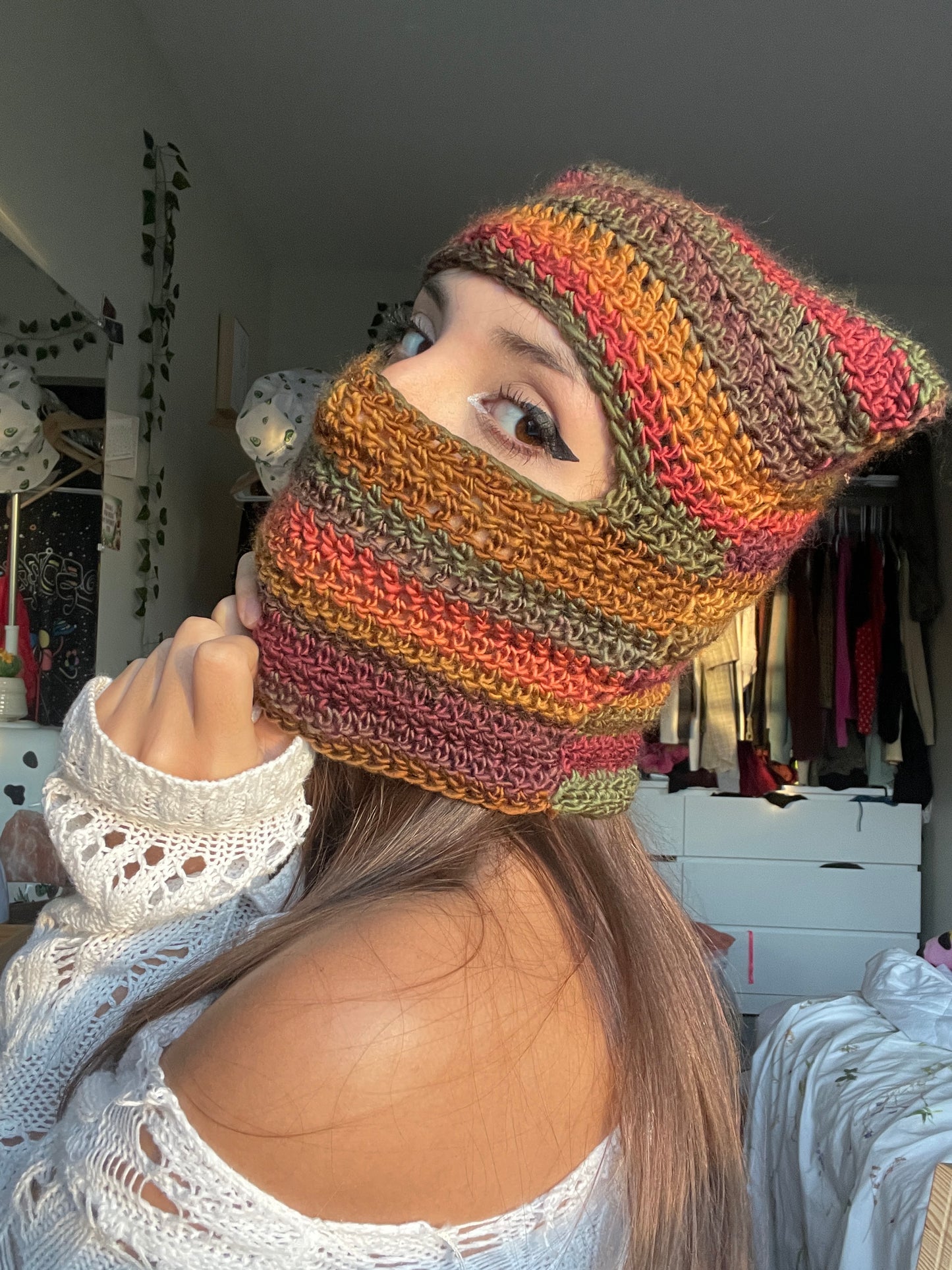 Earth Gaia Kitty Ear Balaclava